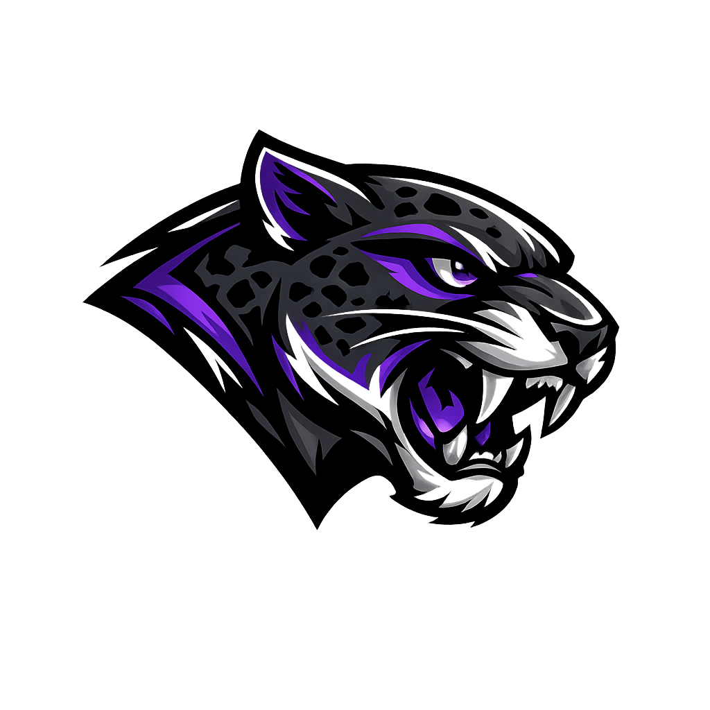 Jaguar Wrestling mascot profile logo